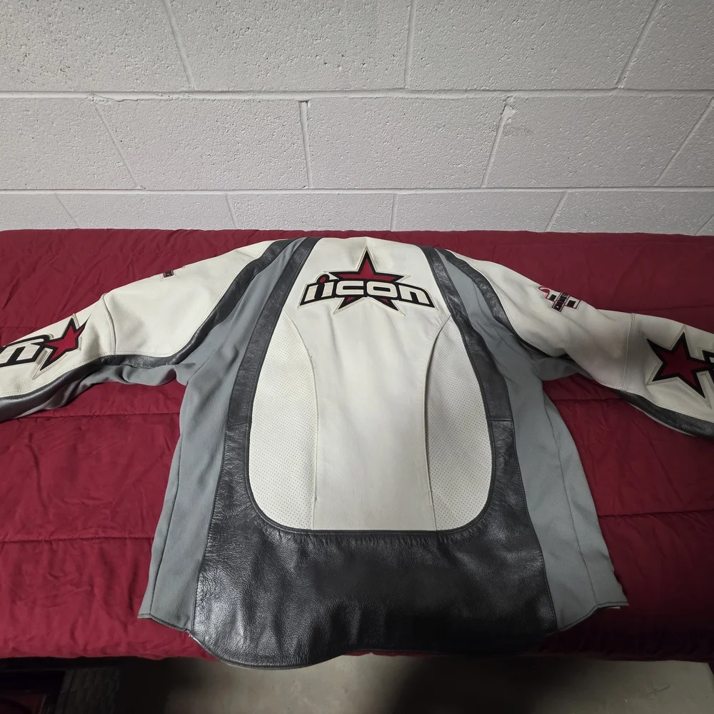 VINTAGE Iicon Racing Jacket - Picture 2 of 4